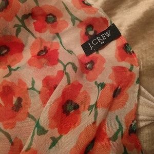 J. Crew Poppy Scarf
